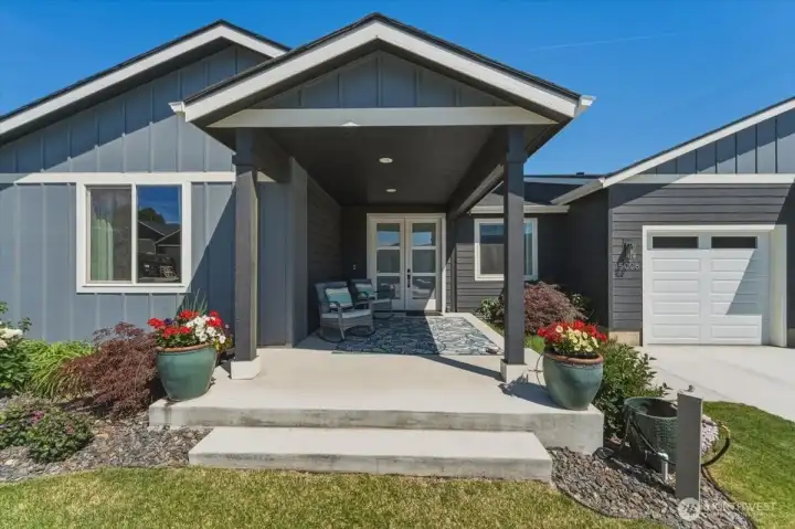 Large inviting front porch.