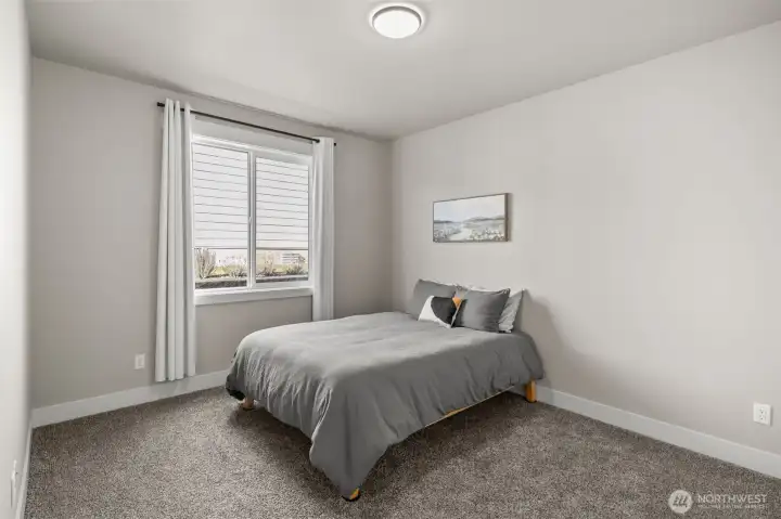 2nd bedroom located at the front of home.