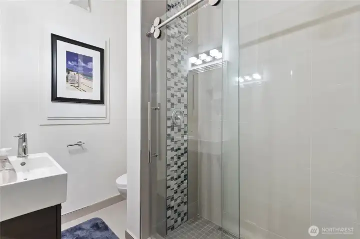 Closet behind the picture