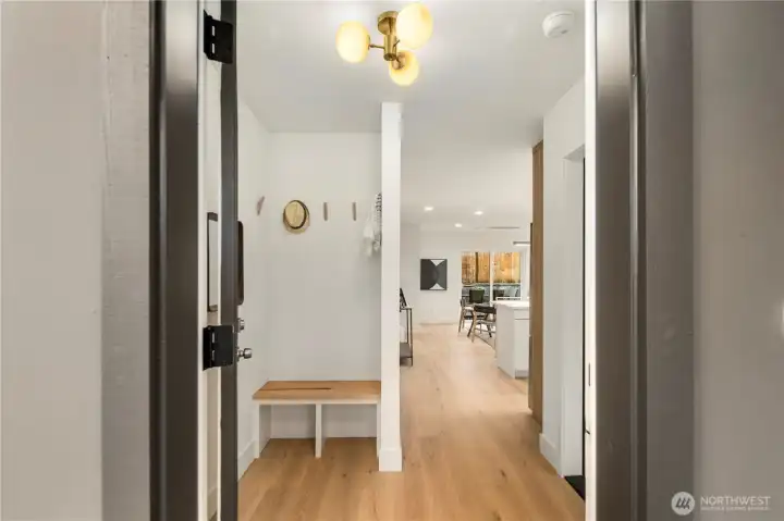 Have a seat, take off your shoes and feel the crisp clean sensation of this new home!