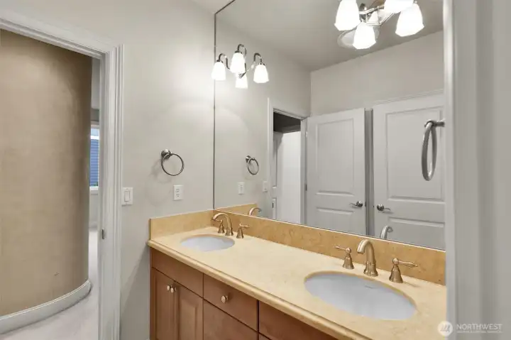 Another bathroom.  This is part of the jack and jill bathroom.