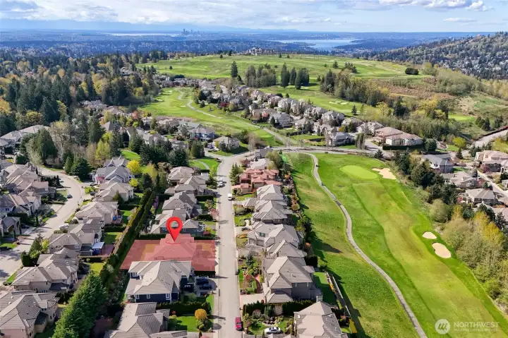 Imagine living in this beautiful golf course community.