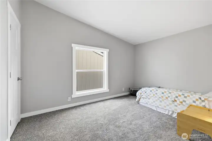 The 2nd largest room is move in ready with new carpet and paint. The 2nd largest room is move in ready with new carpet and paint.