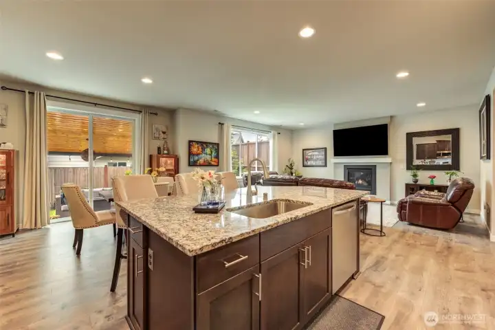 Open concept main floor living. Open concept main floor living.