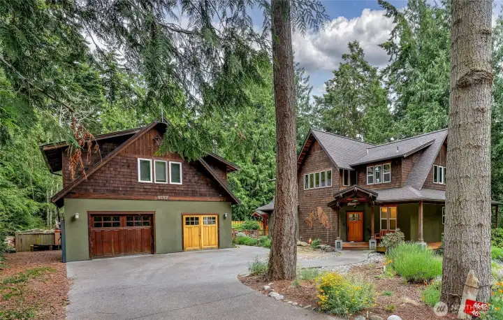 Welcome home to a gracious two home property in the quiet Bell St. Neighborhood
