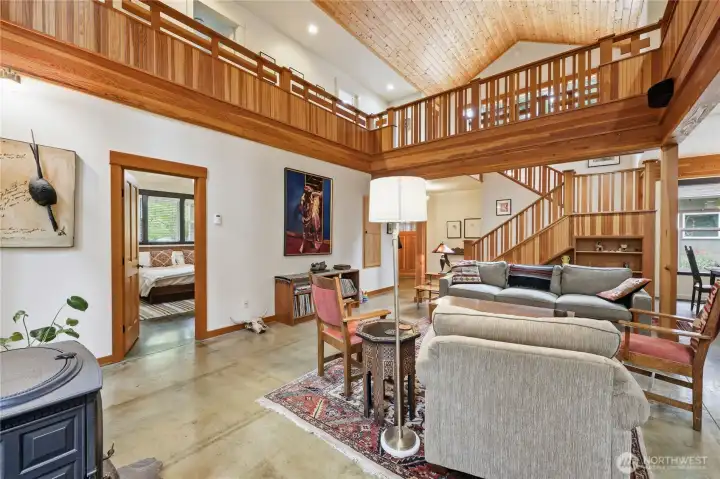 The woodwork in this house is just stunning!