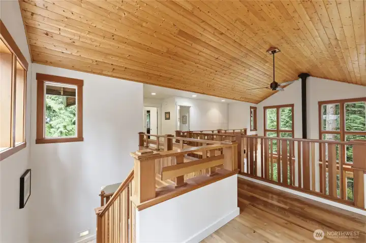 Upstairs landing