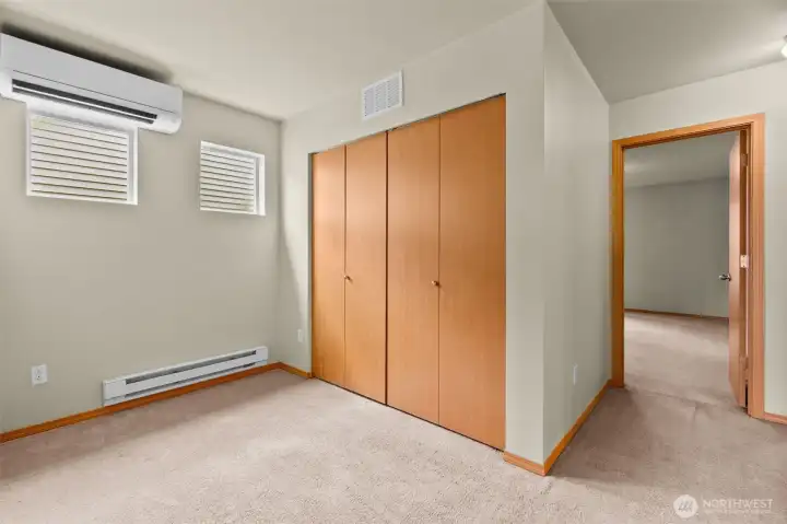 Loft area and laundry