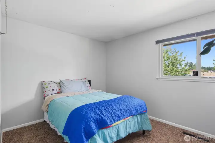 Second upstairs bedroom Second upstairs bedroom