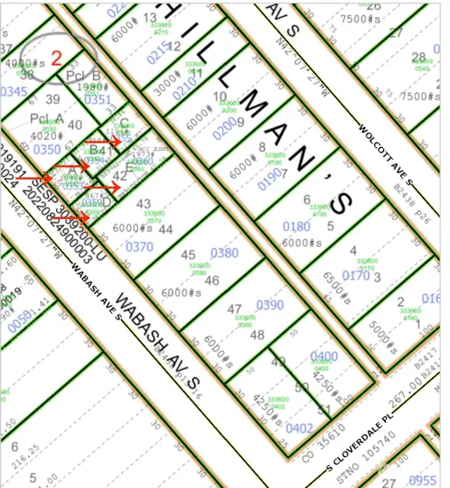 Wabash Townhomes - 5 separete tax parcels