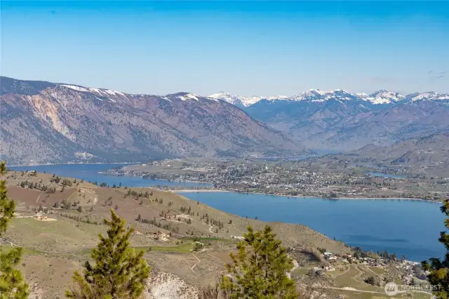 20 Acre Parcel on top of Hawks Ridge with spectacular view up-lake Cheln