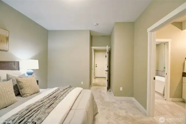 Staged Primary Bedroom - Similar Home