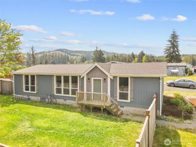 All one level living with an open floor plan makes for easy living!