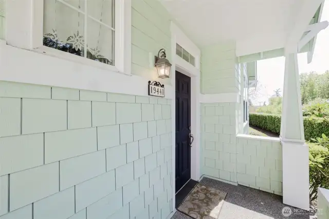 Entry at Courtyard
