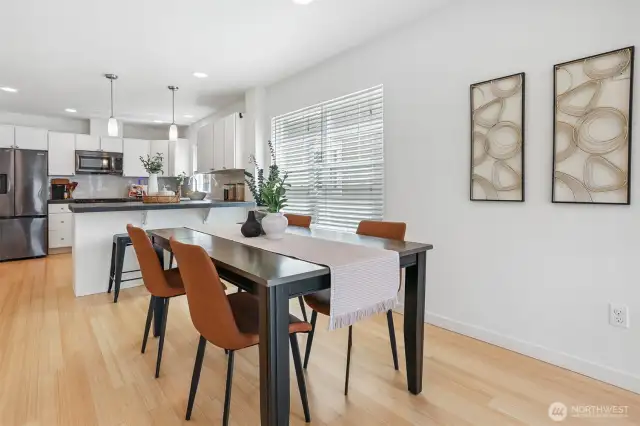 Dining area for all the guests.