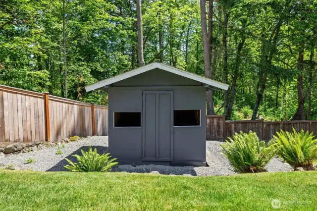 Additional storage shed or playhouse