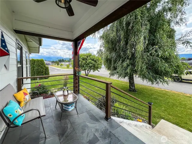 Lovely Covered Front Porch