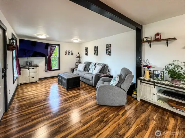 Lots of natural light