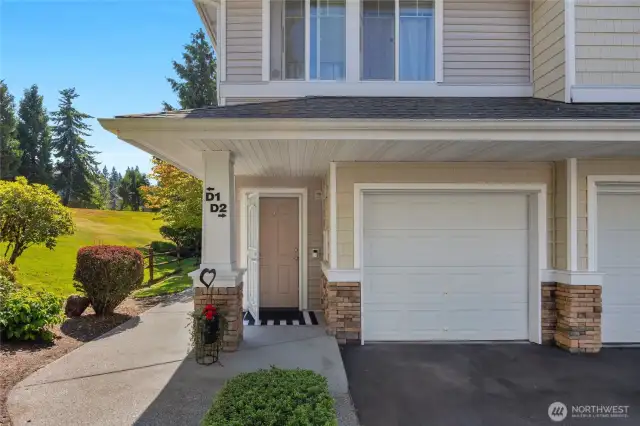 welcoming front door area
