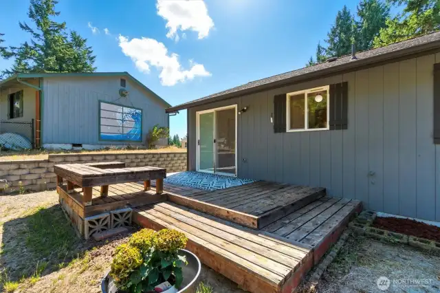 Back deck