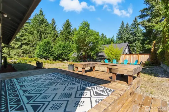 Back deck