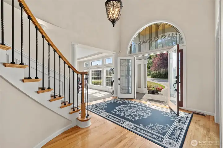 Grand entrance