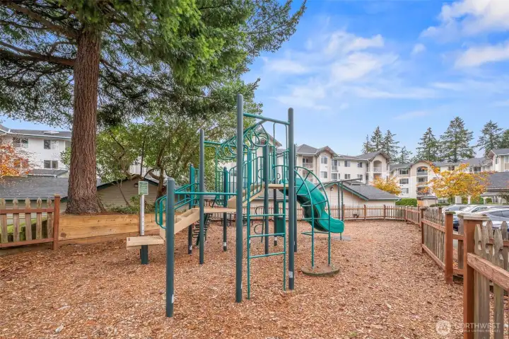 Private clean well maintained playground.