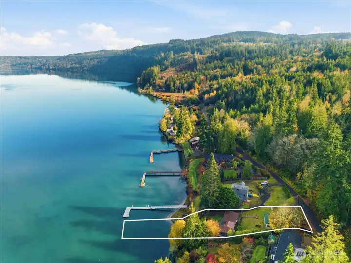 Approximate lot boundaries shown — .45 acres.