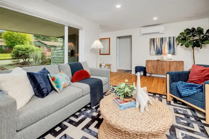 Heat pump with mini splits.