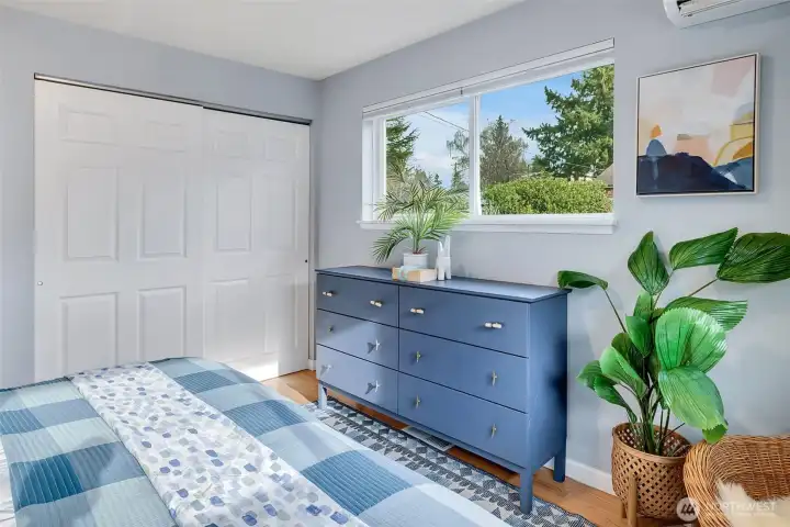 Great view from bed.