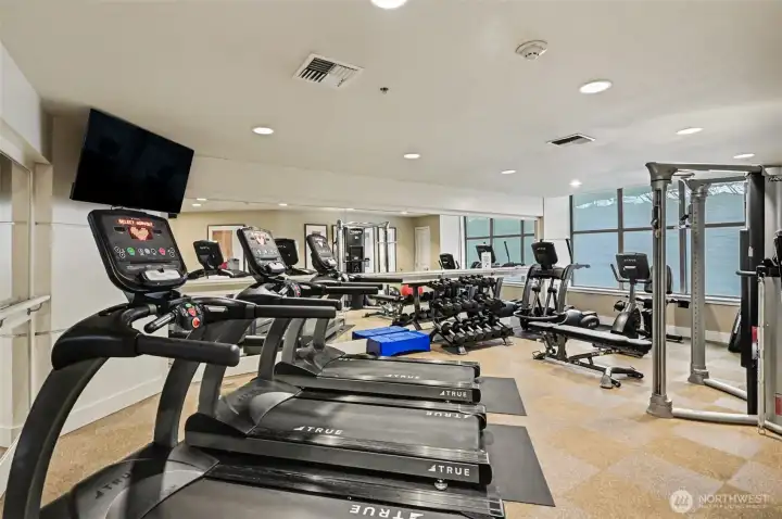 Convenient gym in right in your building! P1