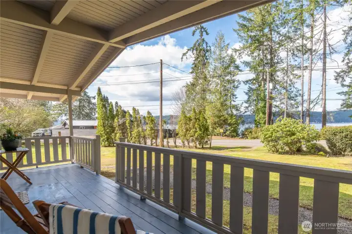 Enjoy your covered porch