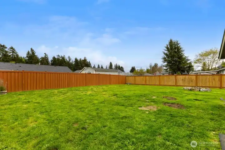 Flat, low-maintenance yard that’s easy to enjoy