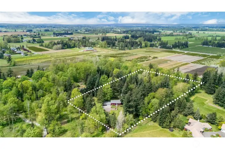 Approximate property lines