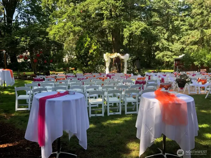 Previous event held at property hosting 100 people