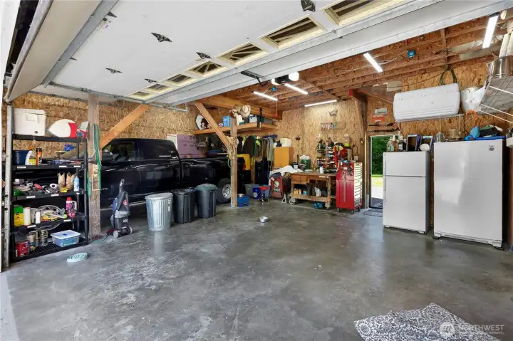 Call it a garage or call it a shop...there's alot of room here for your toys