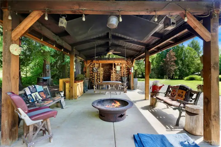 Four season gazebo to chill and entertain