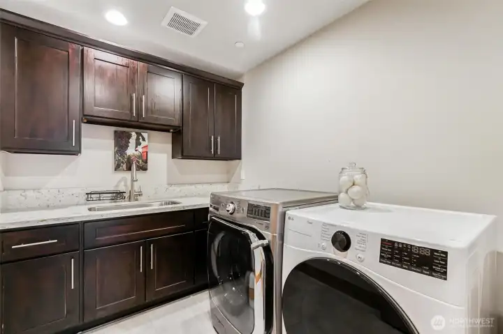 Upstairs Laundry Room