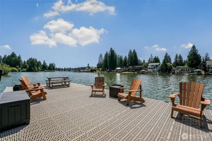 Shared dock