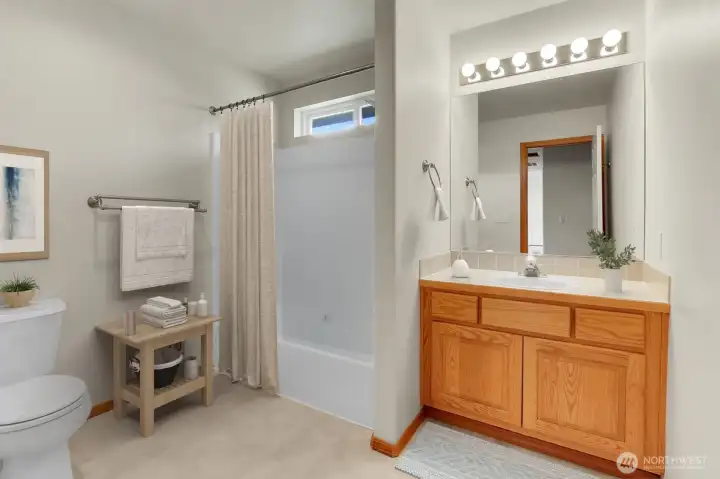 Full Bath - Virtually Staged
