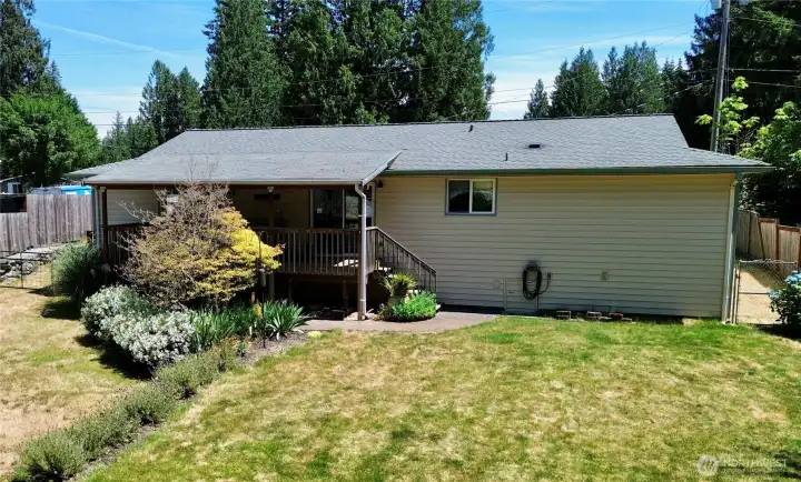 Rear exterior.