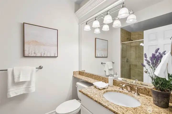 Elegant main-level 3/4-bath Elegant main-level 3/4-bath