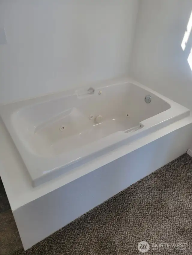 Jetted tub is now finished