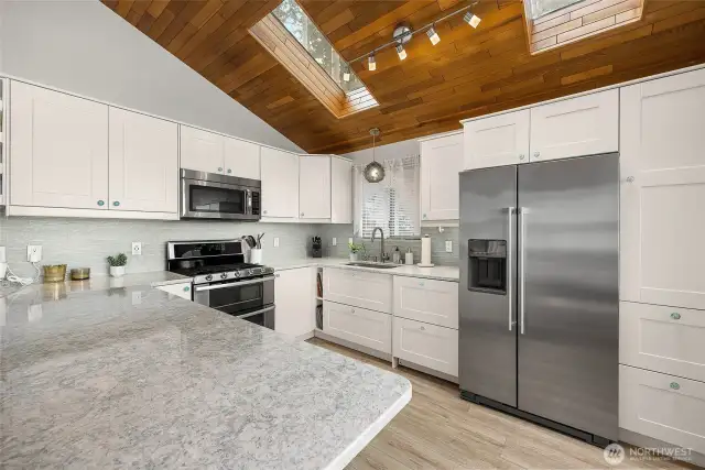Stainless steel appliances