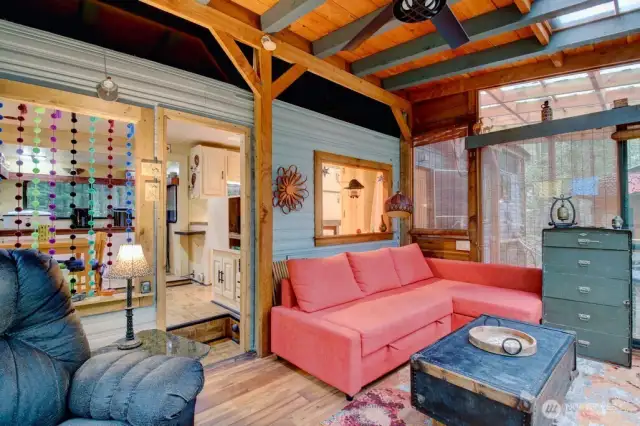 Enough space for multiple seating spots