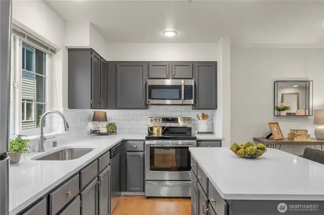 Stainless Steel appliances