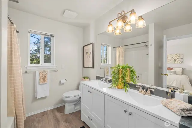 Full Primary bath w/ dual vanities