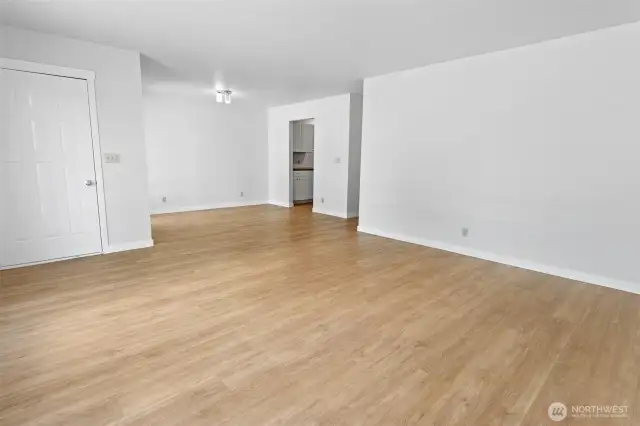 Fresh paint- LPV in unit- no carpet!