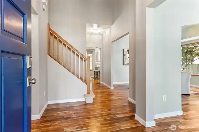 New hardwood floors throughout