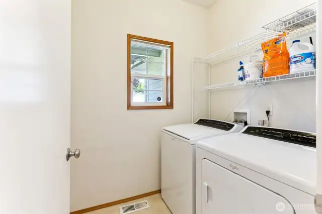 Laundry utility room